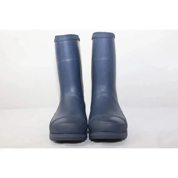 Nice! Sorel Joan Rain Gloss Short Boots! Waterproof Blue Women's Size 6.5 - Picture 1 of 9